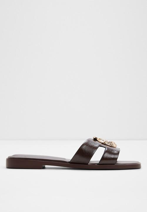 ALDO - Khali slide - dark brown