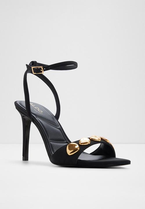 ALDO - Leara open toe ankle strap - other black