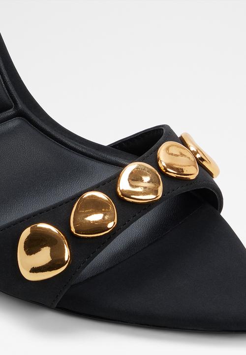 ALDO - Leara open toe ankle strap - other black