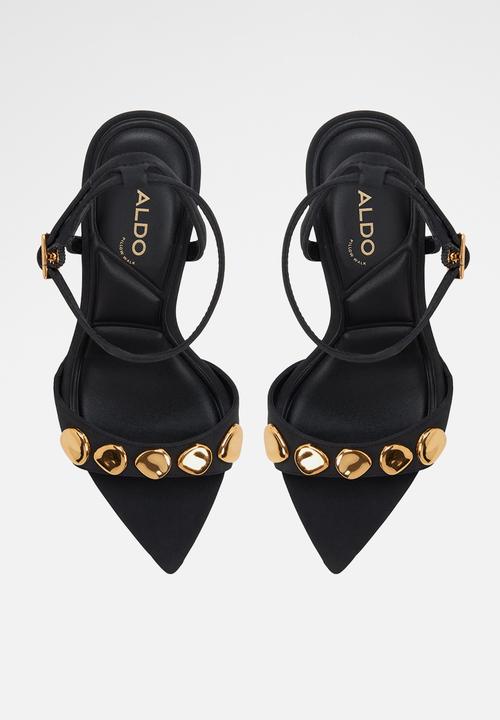 ALDO - Leara open toe ankle strap - other black