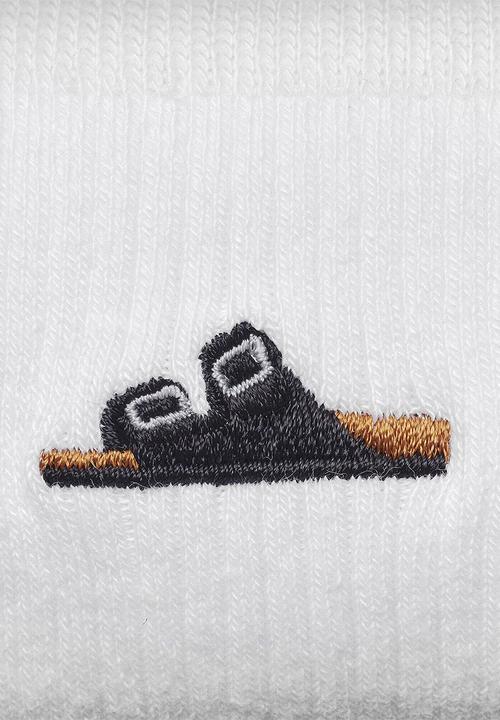 Birkenstock - 2 Pack Cotton Rib Black+White - Black/White
