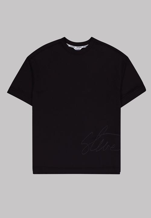 Mens Rush Crew Neck T-Shirt - Black