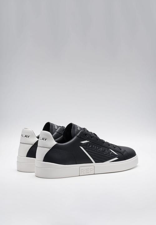 Replay - Polys Stamp - Black White
