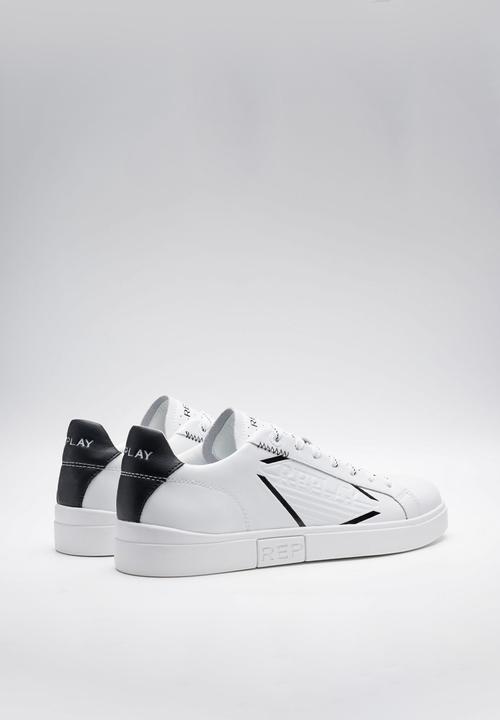 Replay - Polys Stamp - White Black
