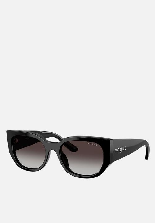 Vogue Eyewear - Vogue Irregular Sunglass  - Black