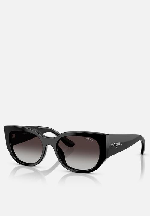 Vogue Eyewear - Vogue Irregular Sunglass  - Black