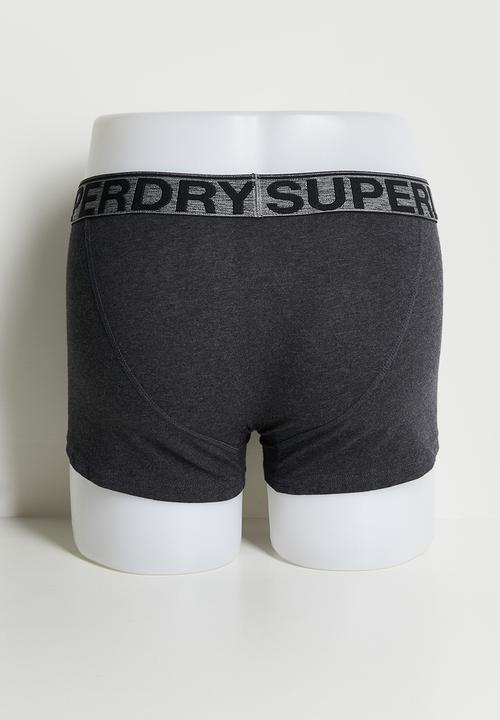 Superdry. - Trunk Triple Pack - Grey Mix