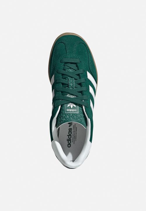 adidas Originals - Gazelle Indoor J - Collegiate Green/Ftwr White/Gum 2