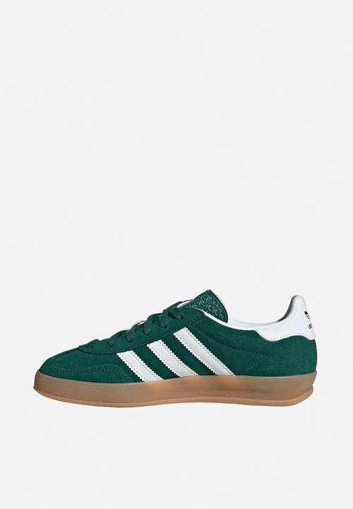adidas Originals - Gazelle Indoor J - Collegiate Green/Ftwr White/Gum 2