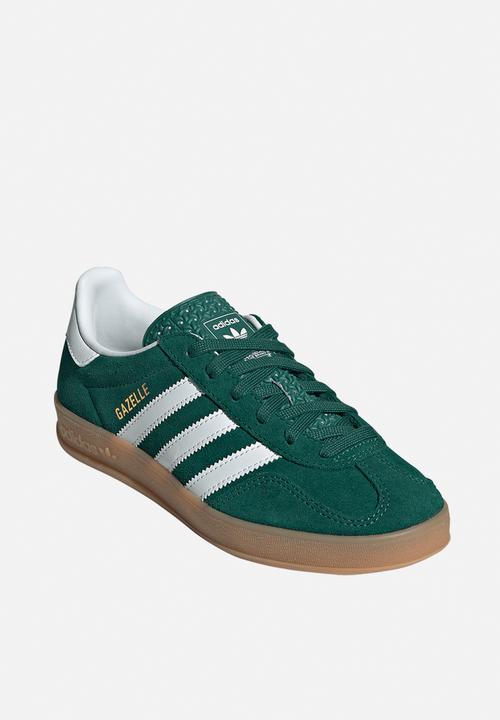 adidas Originals - Gazelle Indoor J - Collegiate Green/Ftwr White/Gum 2