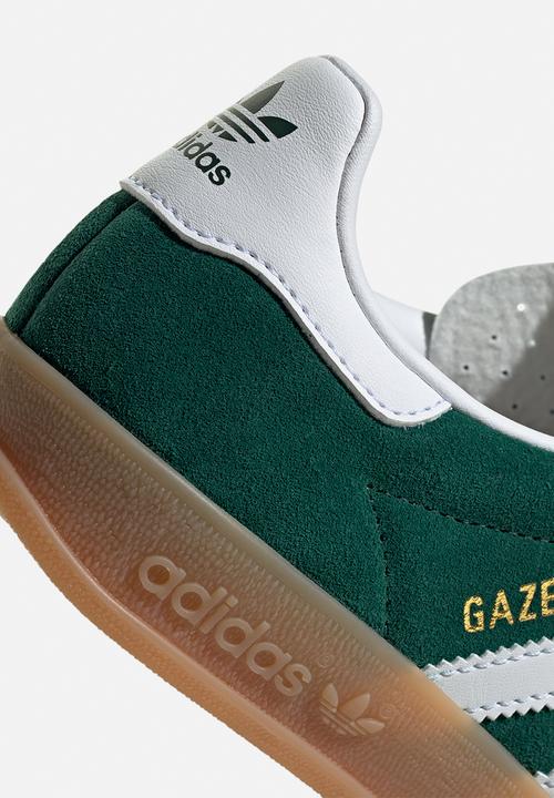 adidas Originals - Gazelle Indoor J - Collegiate Green/Ftwr White/Gum 2