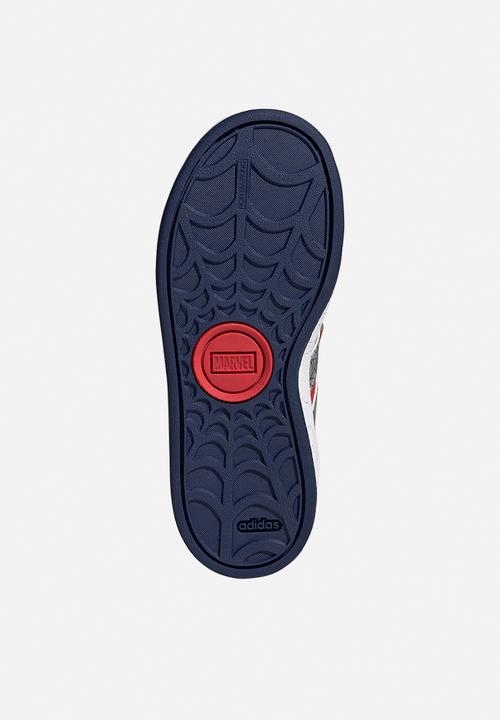 adidas Performance - Grand Court Spider-Man El K - Pure Ruby/Silver Met./Dark Blue