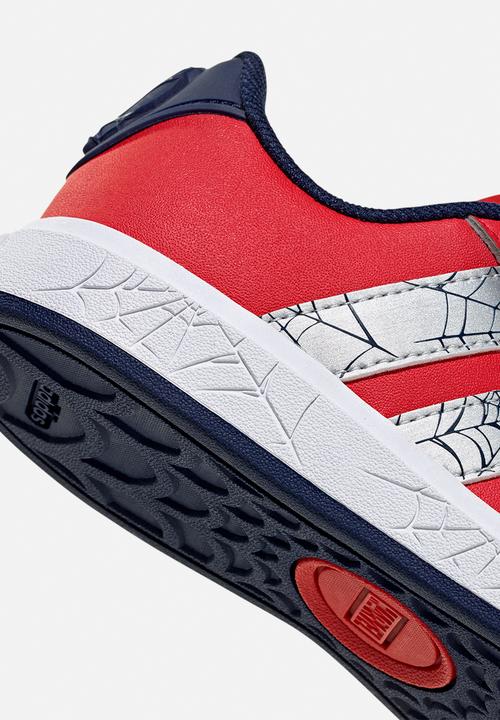 adidas Performance - Grand Court Spider-Man El K - Pure Ruby/Silver Met./Dark Blue