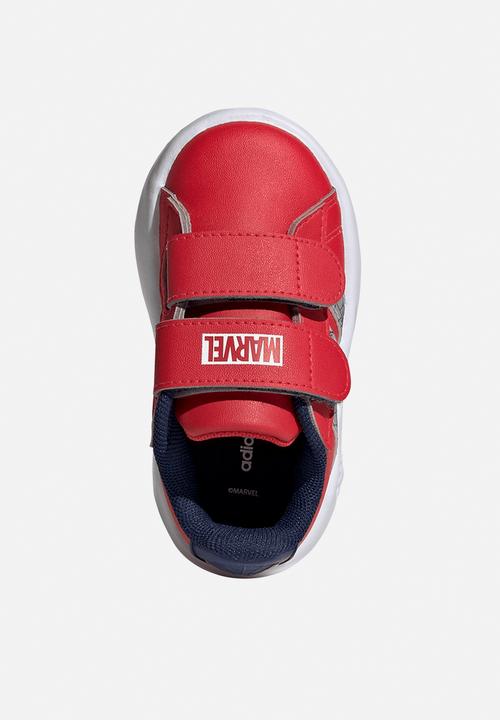 adidas Performance - Grand Court Spider-Man Cf I - Pure Ruby/Silver Met./Dark Blue