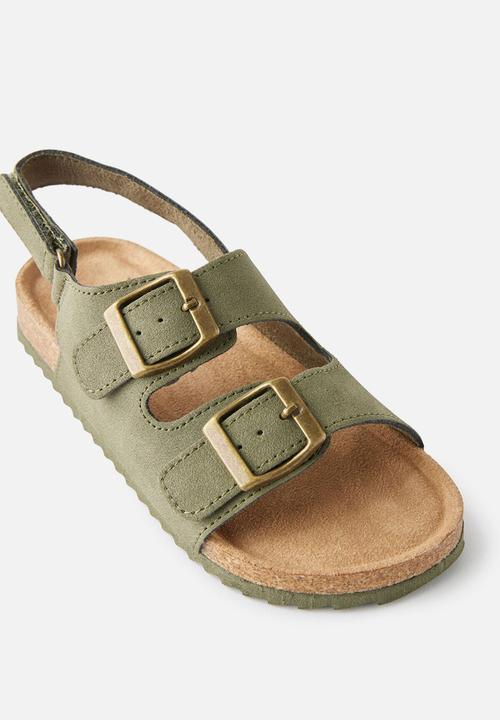 Cotton On - Theo Sandal - Khaki Green