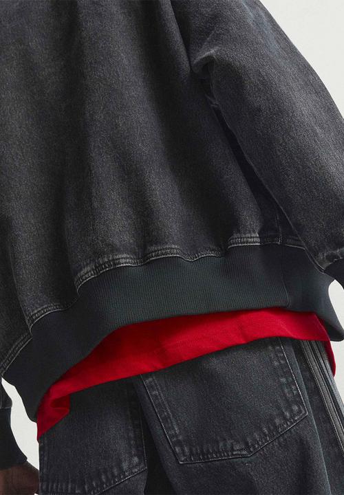 adidas Originals -  Originals Adicolor Denim Firebird Track Top - True Black Denim
