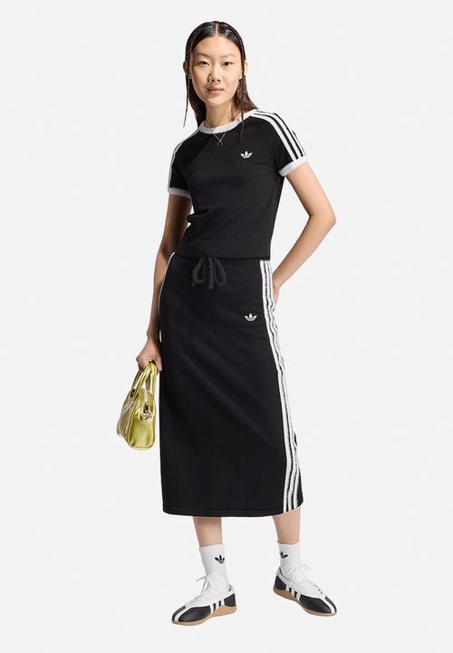 adidas Originals - Knit Skirt - Black/White