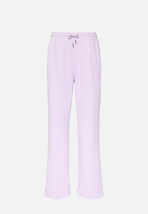 Calvin Klein - Embossed monologo terry sweatpant - island lilac
