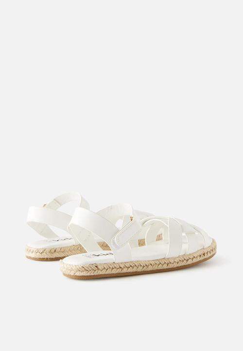 Cotton On - Isla Strappy Sandal - Vanilla