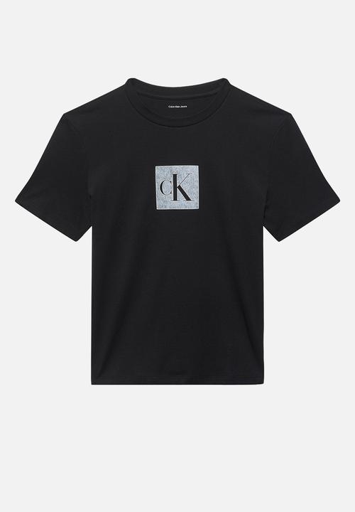 Calvin Klein - Short sleeve classic fit monogram tee - black