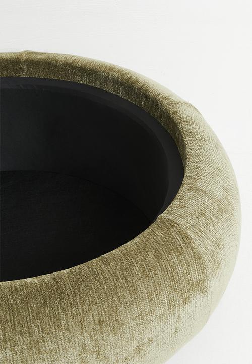 Sixth Floor - Quatro Coffee Table & Storage Ottoman - Olive