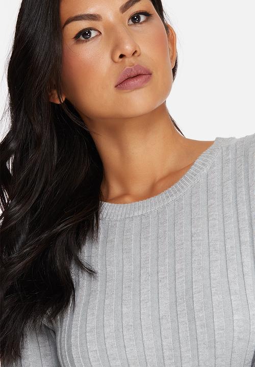 Missguided - Extreme rib basic crop jumper