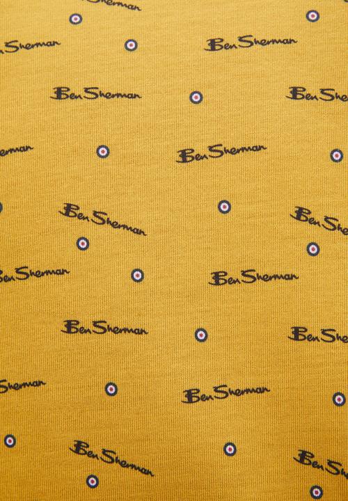 Ben Sherman - Ben Tar Aop Polo - Yellow