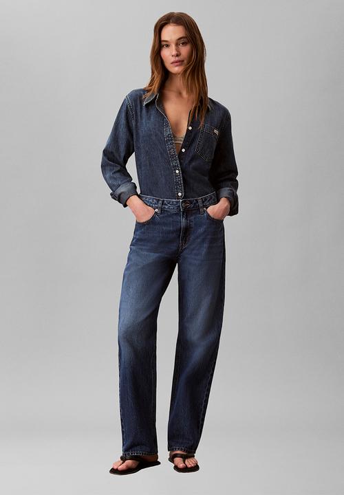 Calvin Klein - 90s straight indigo julius - indigo julius