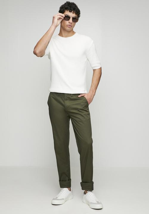 Ben Sherman - Bs Straight Leg Chino - Olive