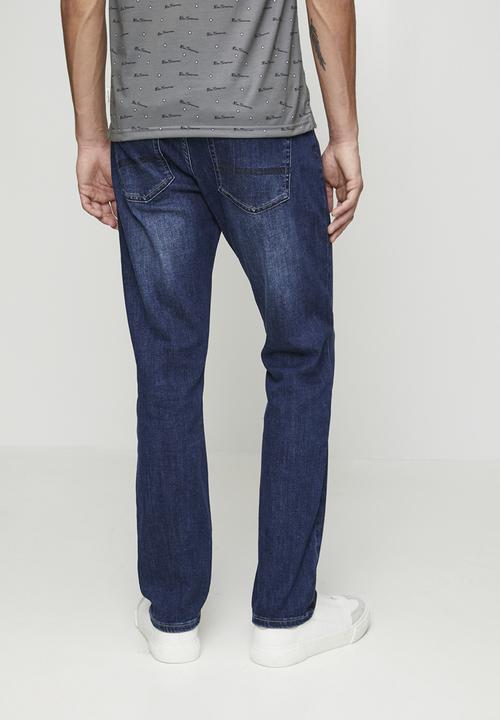 Ben Sherman - Straight Fit Classic Denim - Dk Blue