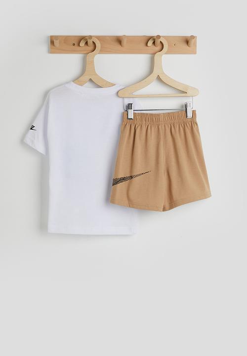 Nike - Nkb B Nsw Itz Relaxed Jersey S - Hemp & White