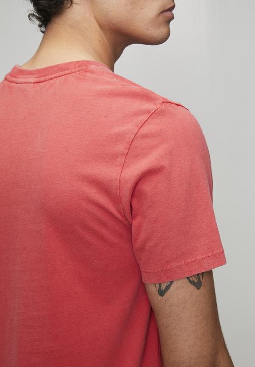 Superdry. - 1954 Company Relaxed Tee-Base Red