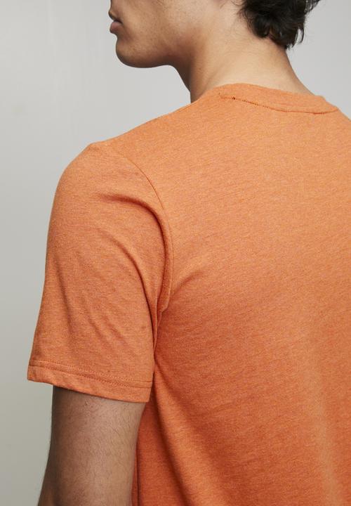 Superdry. - Vl Heritage Relaxed Tee-Rust Orange Marl