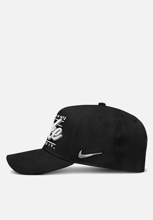 Nike - U Nk Rise Cap S Cb Aframe - Black/Black/Metallic Silver
