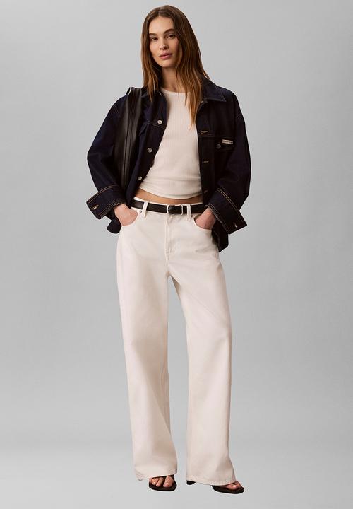 Calvin Klein - Whs cinched jacket rinse - rinse