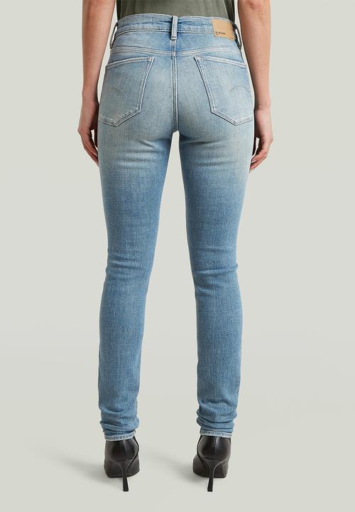 G-STAR - 3301 skinny wmn - vintage biscay blue