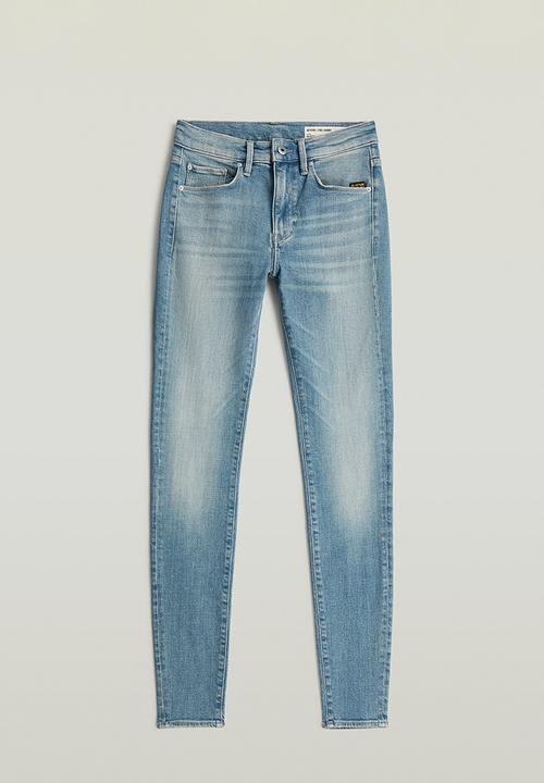 G-STAR - 3301 skinny wmn - vintage biscay blue