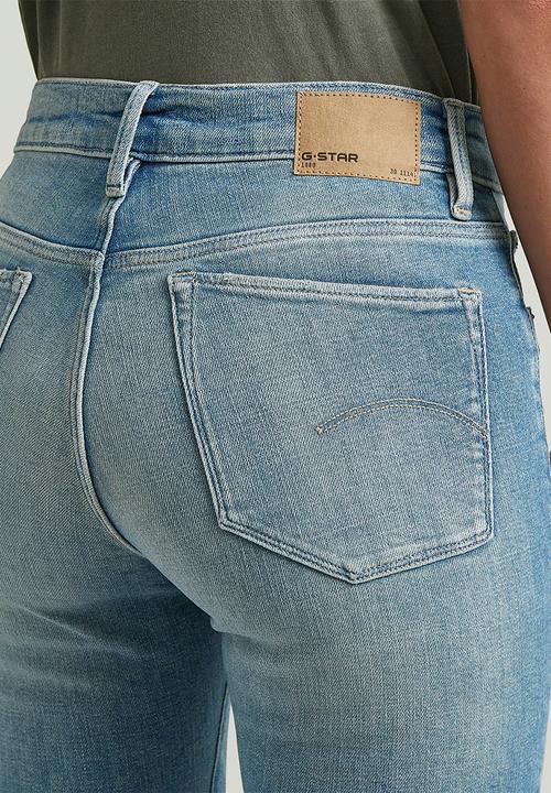 G-STAR - 3301 skinny wmn - vintage biscay blue