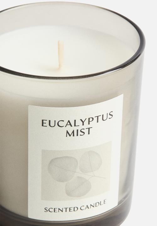 H&M - Scented candle in a glass holder - eucalyptus mist