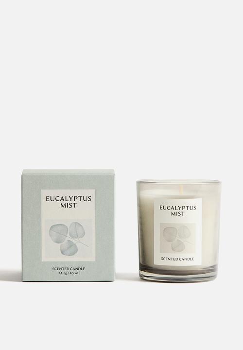 H&M - Scented candle in a glass holder - eucalyptus mist