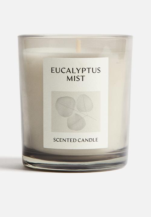 H&M - Scented candle in a glass holder - eucalyptus mist