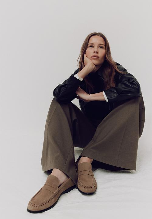 H&M - Loafers - dark beige