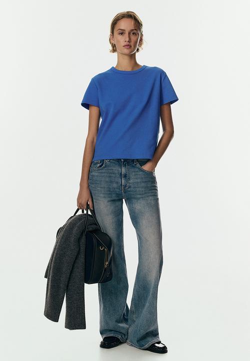 H&M - Cotton t-shirt - blue