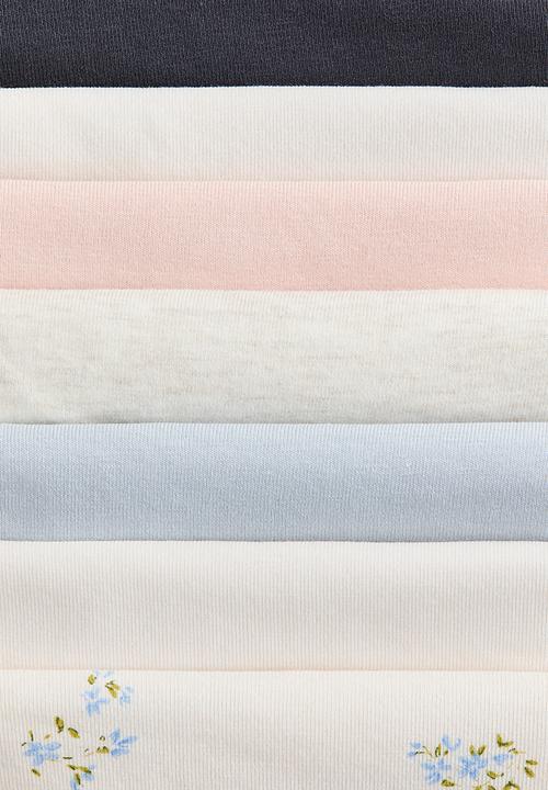 H&M - 7-Pack hipster briefs - cream/peach pink
