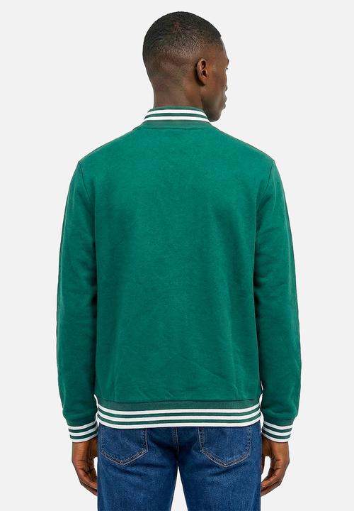 POLO - Wandile Sport Ls Cut And Sew Sweat Top - Green