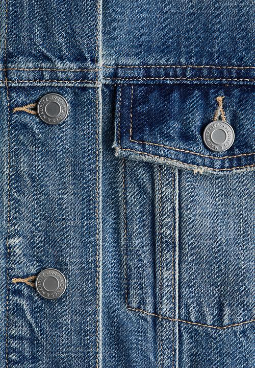 H&M - Denim jacket - washed denim blue