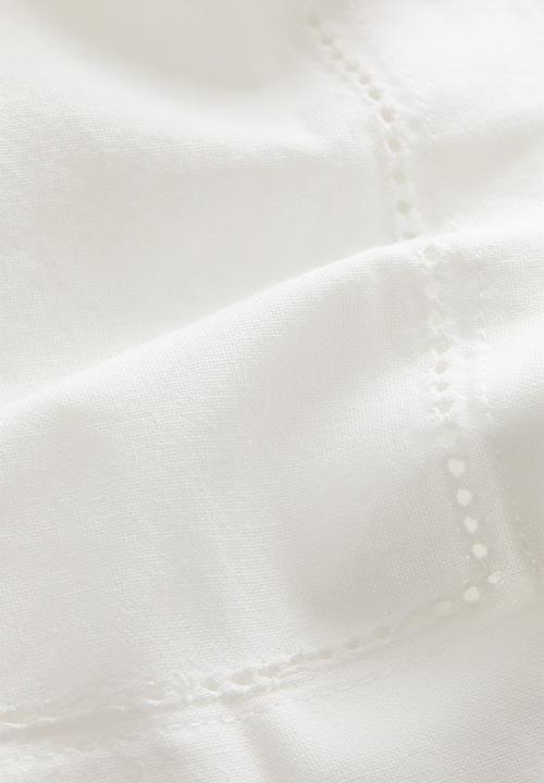 H&M - 4-Pack cotton napkins - white