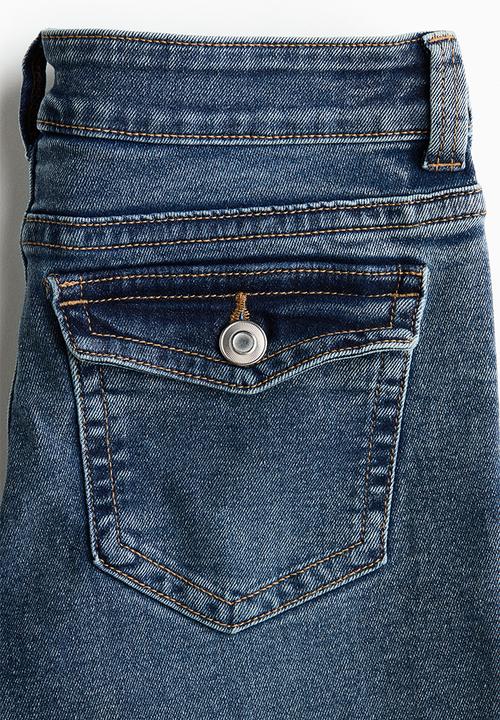 H&M - Flared low jeans - denim blue