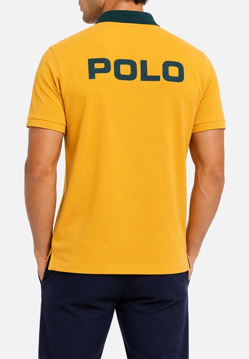 POLO - Mens Yellow Sports Golfer - Yellow