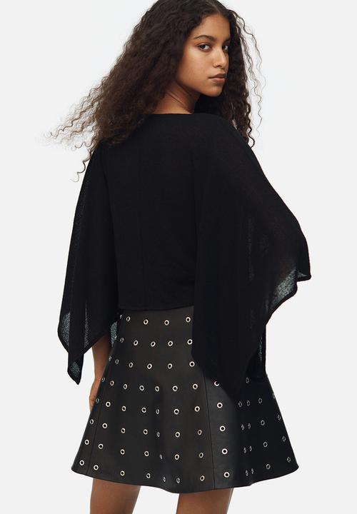 H&M - Cape top - black